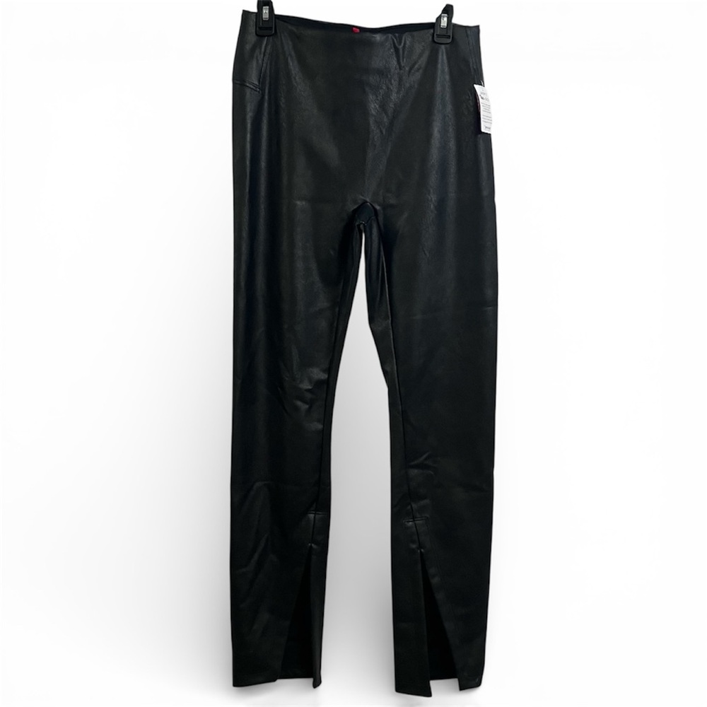 SPANX Faux Leather Leggings, L